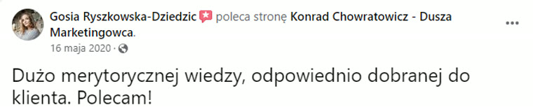 Opinia o współpracy z Benim