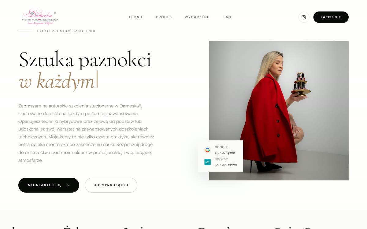 Dameska, realizacja Benim Media