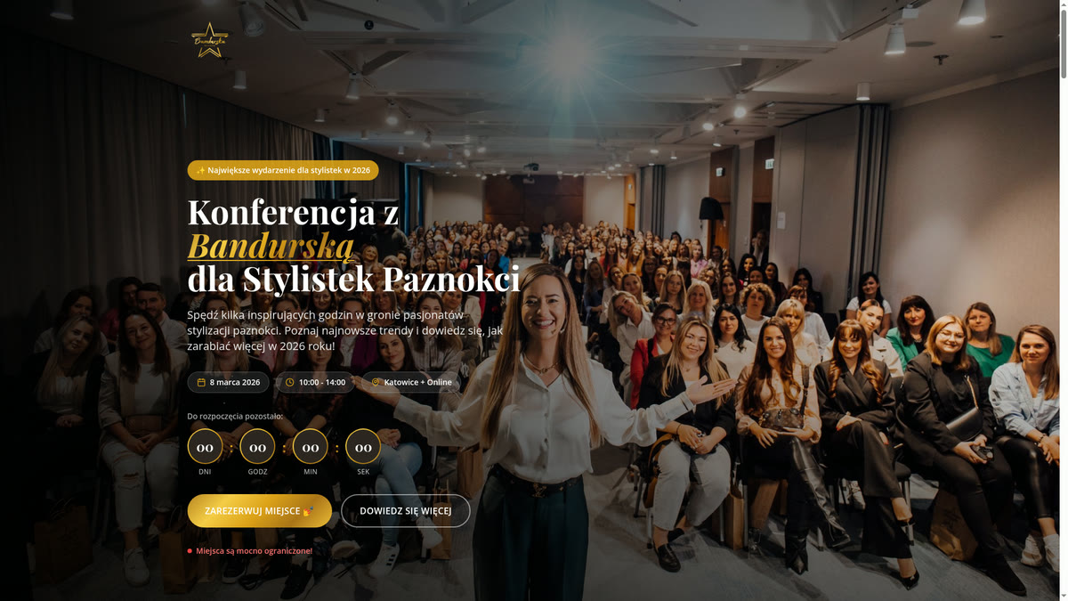 Konferencja z Bandurską