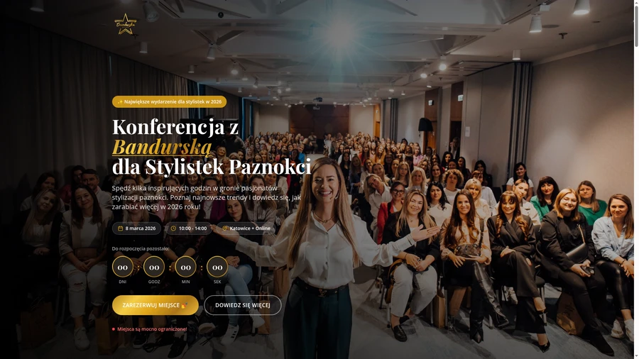 Konferencja z Bandurską